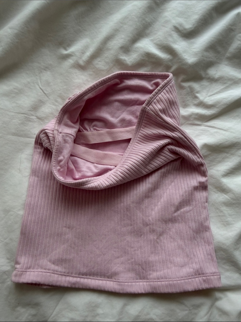 Old Navy Pink Ribbed Tube Top - Picture 4 of 4